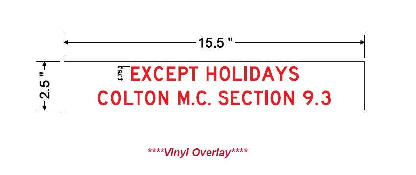 City of Colton Section 9.3 Overlay