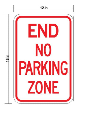 R26 MOD END NO PARKING ZONE