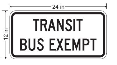 Transit Bus Exempt