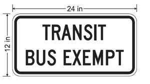 Transit Bus Exempt