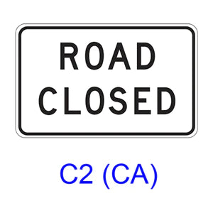 Road Closed C2 (CA)