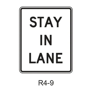 Stay in Lane R4-9