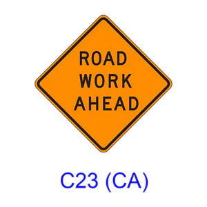 Road Work Ahead C23(CA)