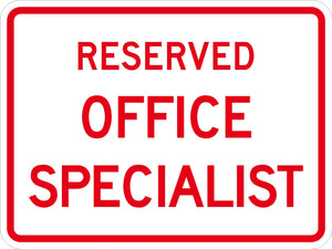 24"X18" Reserved-Office