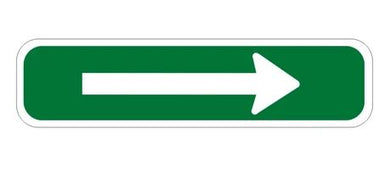 G33-1 DIRECTIONAL AUXILIARY ARROW SIGN