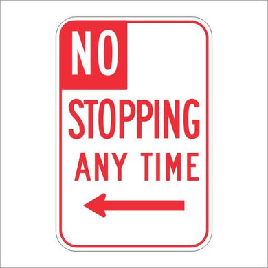 R28(S) (Left) No Stopping Anytime