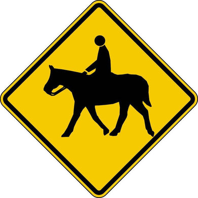 W11-7 (Equestrian Traffic)