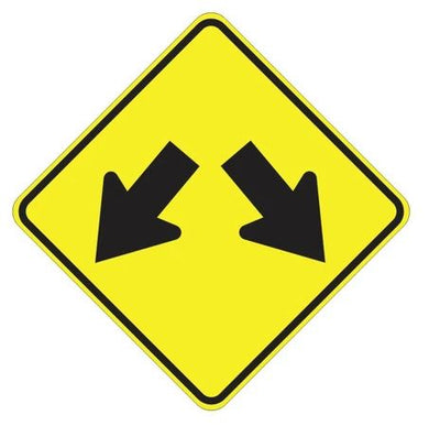 Double Arrow W12-1