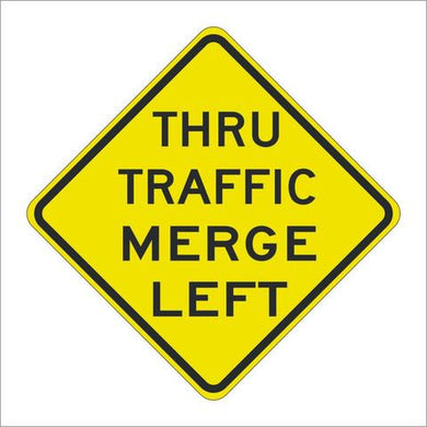 W74 Thru Traffic Merge Left
